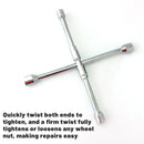 Foldable Tire Wrench Set Carbon Steel For Car SUV Truck Auto Repair Tool Kit