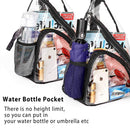 Transparent PVC Waterproof Backpack Crossbody Bag Casual Travel Shoulder Bag