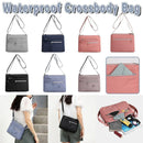 Ladies Large Capacity Crossbody Bag Single Shoulder Small Square Bag Handbag - Grey