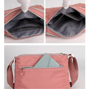 Ladies Large Capacity Crossbody Bag Single Shoulder Small Square Bag Handbag - Pink