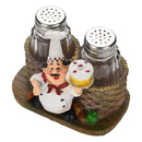 Chef Pepper Bottle Resin Handicraft Ornament Kitchen Decor Miniature Figurine