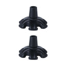 2PCS 19MM Non-Slip Rubber Foot Pads for Walking Cane Crutch Support Replacement