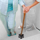 2PCS 19MM Non-Slip Rubber Foot Pads for Walking Cane Crutch Support Replacement