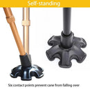 2PCS 19MM Non-Slip Rubber Foot Pads for Walking Cane Crutch Support Replacement