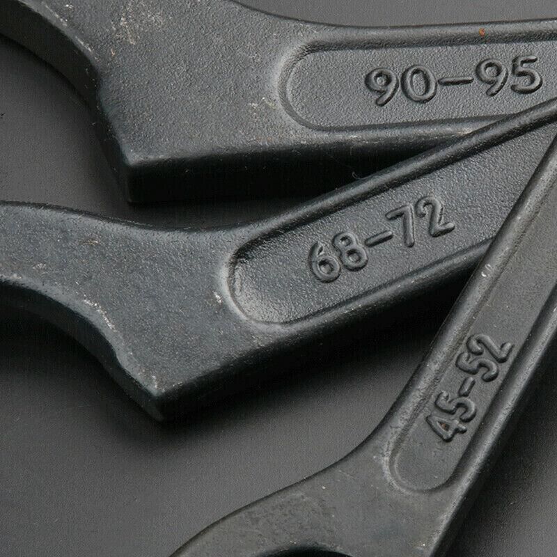 Adjustable C Spanner Hook Wrench Tool for Motorcycle Bike Repair 22 to 160mm - 115-130
