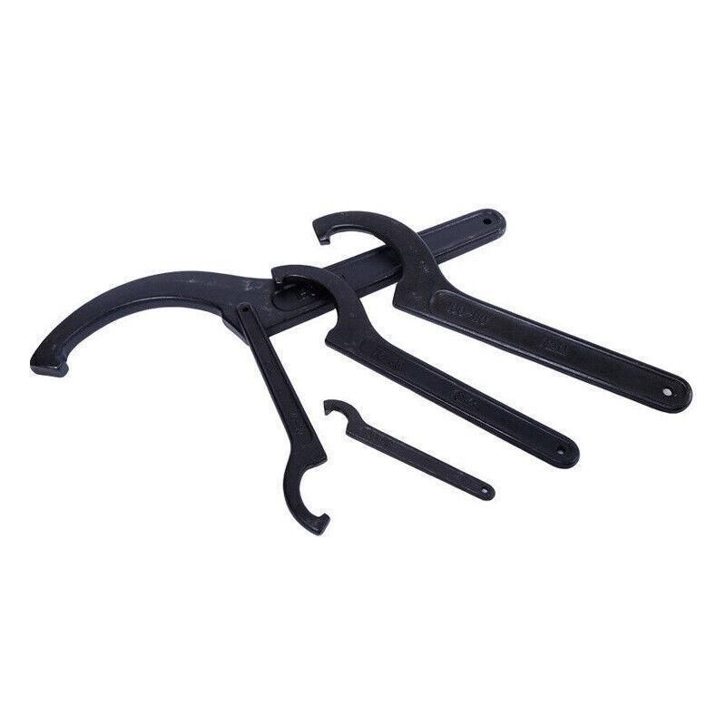Adjustable C Spanner Hook Wrench Tool for Motorcycle Bike Repair 22 to 160mm - 115-130