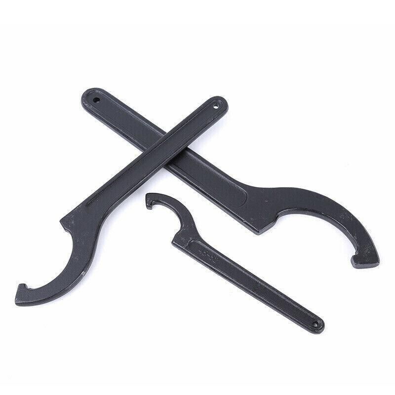 Adjustable C Spanner Hook Wrench Tool for Motorcycle Bike Repair 22 to 160mm - 115-130