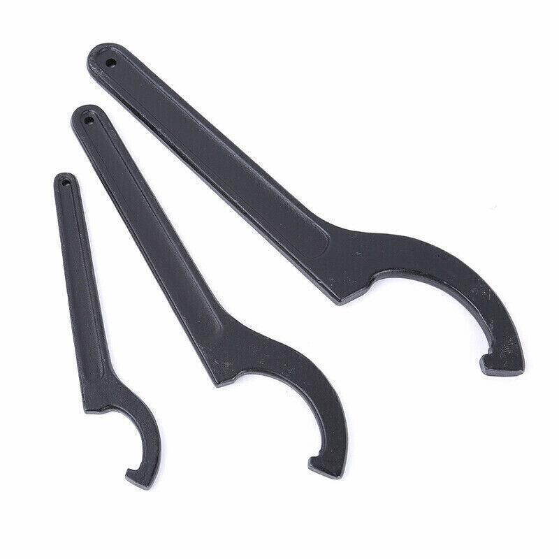 Adjustable C Spanner Hook Wrench Tool for Motorcycle Bike Repair 22 to 160mm - 115-130