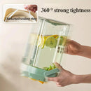Large Capacity 3.5L Cold Water Kettle Home Use Beverage Dispenser Jug Mug - White