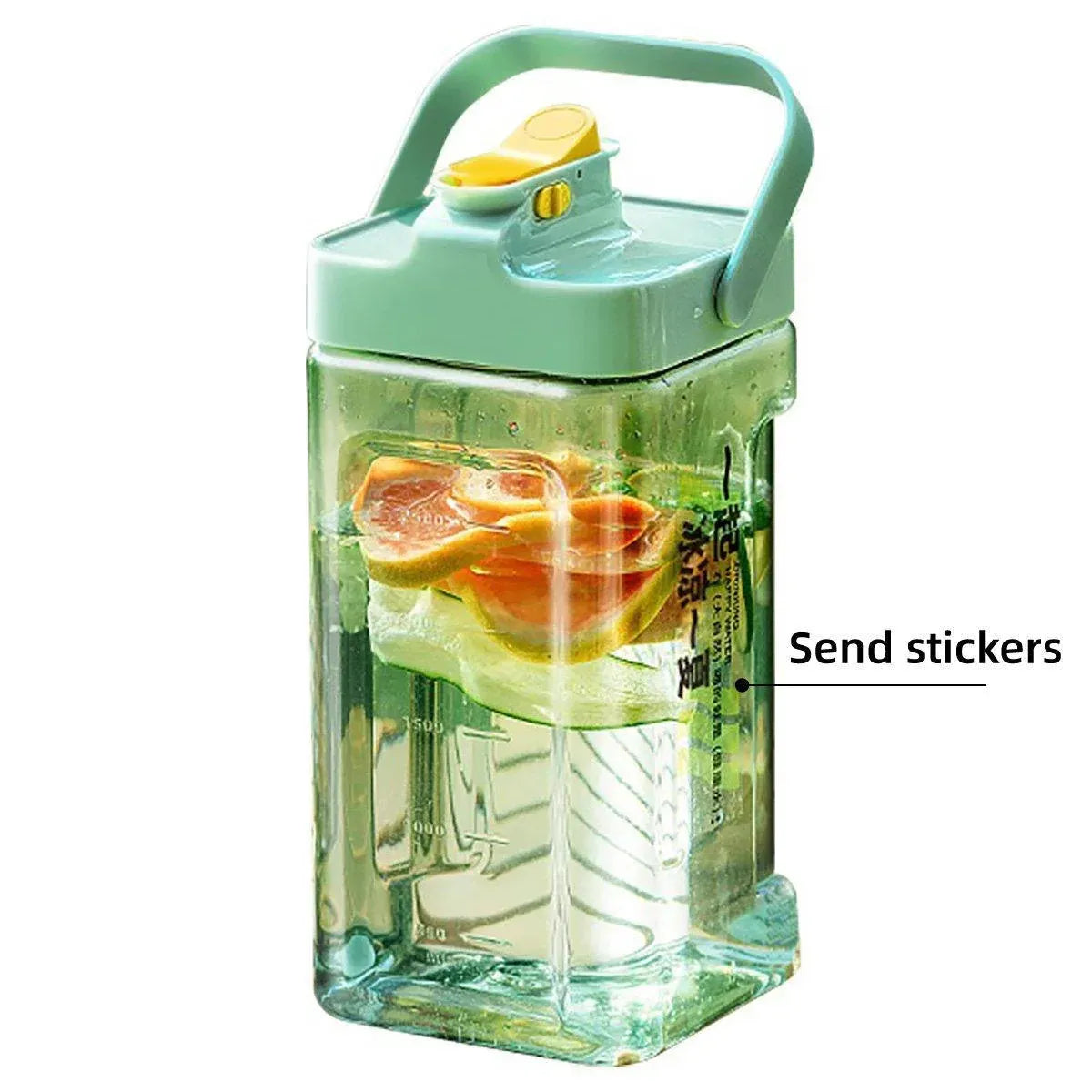 Large Capacity 3.5L Cold Water Kettle Home Use Beverage Dispenser Jug Mug - White