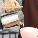 Stainless Steel Latte Art Cup 350ml 600ml Milk Frothing Pitcher Coffee Barista - 350ml