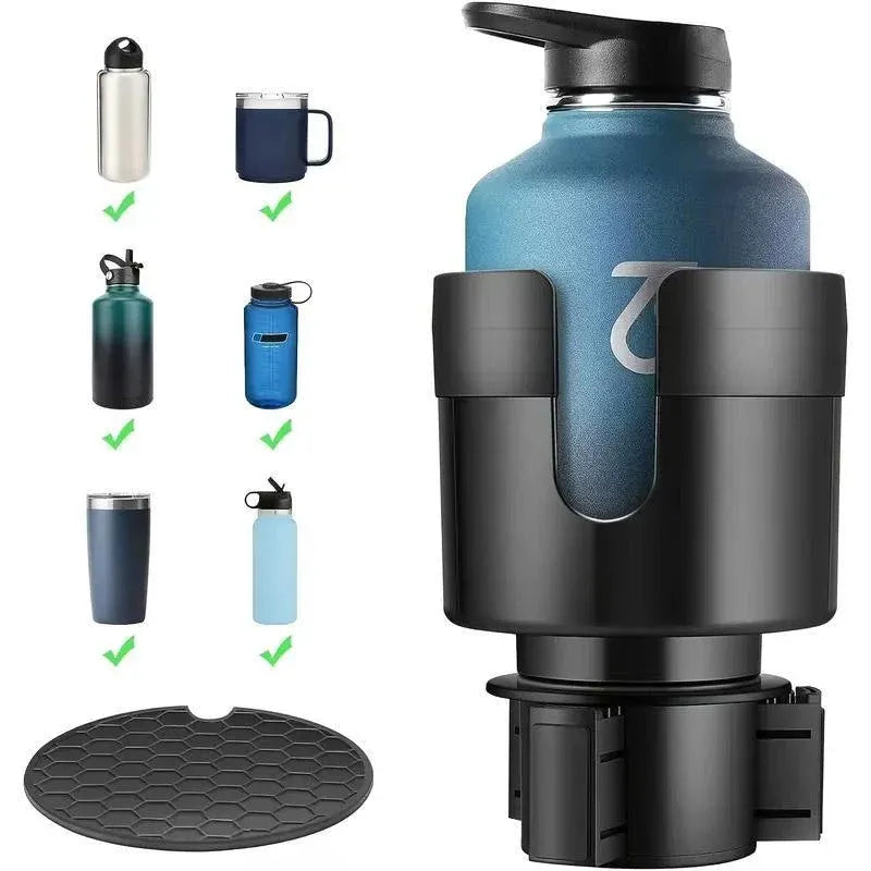 Large Car Water Cup Holder Beverage Holder for Drink Universal Car Cup Organizer
