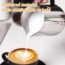 Stainless Steel Latte Art Cup 350ml 600ml Milk Frothing Pitcher Coffee Barista - 600ml