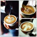 Stainless Steel Latte Art Cup 350ml 600ml Milk Frothing Pitcher Coffee Barista - 600ml