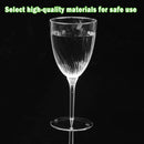 8-Piece 210 mL Plastic Wine Cup Set