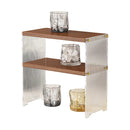 Acrylic Desktop Cup Holder Multi-Purpose Portable Storage Organizer For Home - Brown