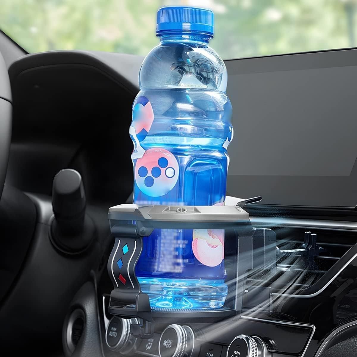 Universal Car Air Vent Cup Holder Beverage for Milk Tea Stand with Hook Bracket