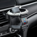 Universal Car Air Vent Cup Holder Beverage for Milk Tea Stand with Hook Bracket