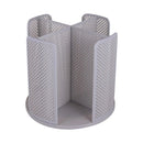 Paper Cup Holder Organizer Swivel Compartment Cup Picker Drink Storage Stand - Grey