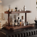 2 Tier Cup Holder Storage Rack Countertop for Kitchen Mugs Teacups Organizer