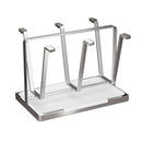 Drying Stainless Steel Cup Holder 6 Hook for Coffee Mug Glass Bottle Cup Durable
