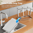 Drying Stainless Steel Cup Holder 6 Hook for Coffee Mug Glass Bottle Cup Durable