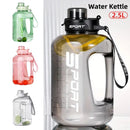 Large Capacity Water Cup Fitness Sports Water Bottle for Gym Outdoor Activities - White