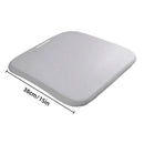 Comfort Cushion Pad Universal Vehicle Chair Mat Breathable Seat Protector - Black