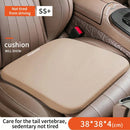 Comfort Cushion Pad Universal Vehicle Chair Mat Breathable Seat Protector - Black