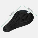 Thick Silicone Bike Seat Cover Comfort Gel Cycling Bicycle Saddle Cushion Pad - Set of 4 Colours