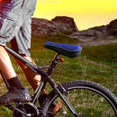 Thick Silicone Bike Seat Cover Comfort Gel Cycling Bicycle Saddle Cushion Pad - Set of 4 Colours