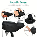 Soft Silicone Bicycle Seat Cover Comfortable Mountain Bike Cushion Thickened