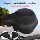 Soft Silicone Bicycle Seat Cover Comfortable Mountain Bike Cushion Thickened