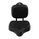 Electric Bicycle Tricycle Seat With Backrest Adjustable Comfortable Bike Seat - Grey
