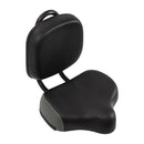 Electric Bicycle Tricycle Seat With Backrest Adjustable Comfortable Bike Seat - Grey