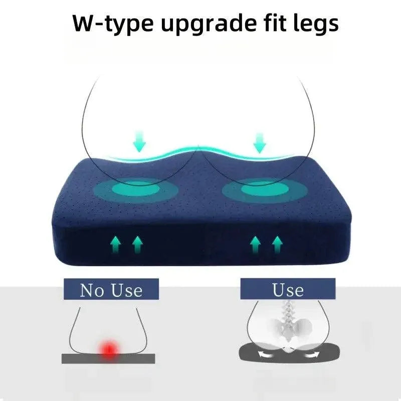 Square Seat Cushion Office Car Chair Cushion Comfort Support for Long Sitting