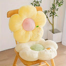 Cute Sunflower Floor Cushion Soft Chair Pad Summer Office Student Seat Pillow - Pink