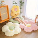 Cute Sunflower Floor Cushion Soft Chair Pad Summer Office Student Seat Pillow - Pink