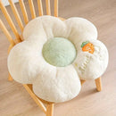 Cute Sunflower Floor Cushion Soft Chair Pad Summer Office Student Seat Pillow - Pink