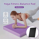 Balance Mat Non Slip Yoga Fitness Mat Flat Support for Home Workout Exercises - Purple