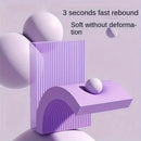 Balance Mat Non Slip Yoga Fitness Mat Flat Support for Home Workout Exercises - Purple