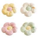 Cute Sunflower Floor Cushion Soft Chair Pad Summer Office Student Seat Pillow - White