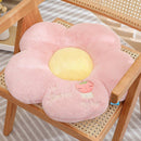 Cute Sunflower Floor Cushion Soft Chair Pad Summer Office Student Seat Pillow - Yellow