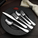 20/40pcs Stainless Steel Cutlery Set Knife Fork Spoon Western Hotel Tableware - Golden-40pcs