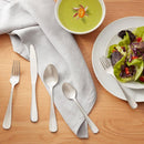 20/40pcs Stainless Steel Cutlery Set Knife Fork Spoon Western Hotel Tableware - Golden-40pcs