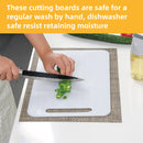 Plastic Cutting Board Small Size Chopping Board for Kitchen Food Prep Home Use - 43x27cm