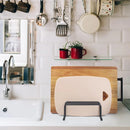 Kitchen Counter Chopping Board Rack Multifunction Dish Drying Storage Holder