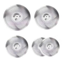 5 PCS Stand Drum Cymbal Mute Silencer Universal Fit for Most Standard Cymbals