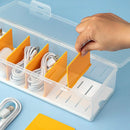 Desktop Cable Organizer Data Cable Winder Cord Management Holder for Office Use
