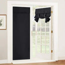 Home Blackout Door Curtain Thermal Insulated Durable for Bedroom Living Room - Silver